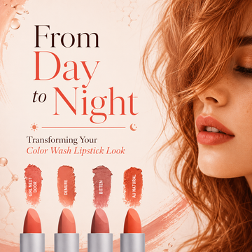 Day to Night Makeup: Transforming Your Color Wash Lipstick Look