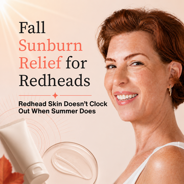 Fall Sunburn Relief for Redheads