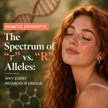 Genetic Diversity: The Spectrum of "r" vs. "R" Alleles: Why Every Redhead is Unique. Redhead Revolution