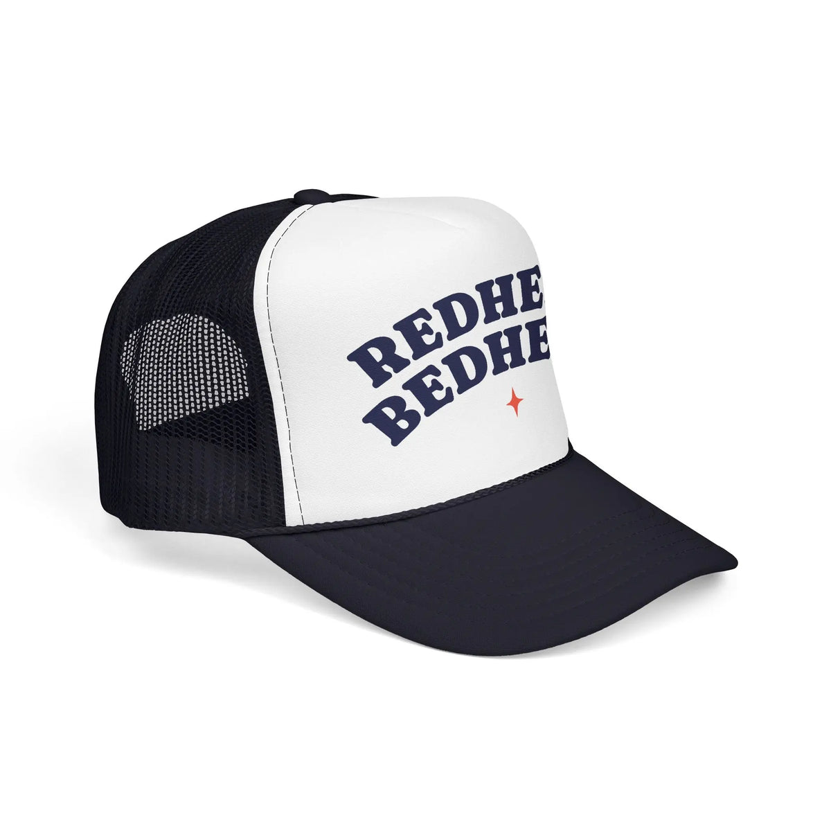 Redhead Bedhead Retro Trucker Hat