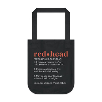 Redhead Definition Tote Bag