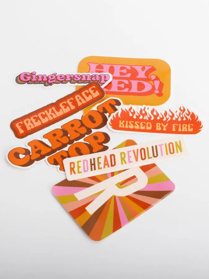 Nickname - Redhead Sticker Pack Redhead Revolution